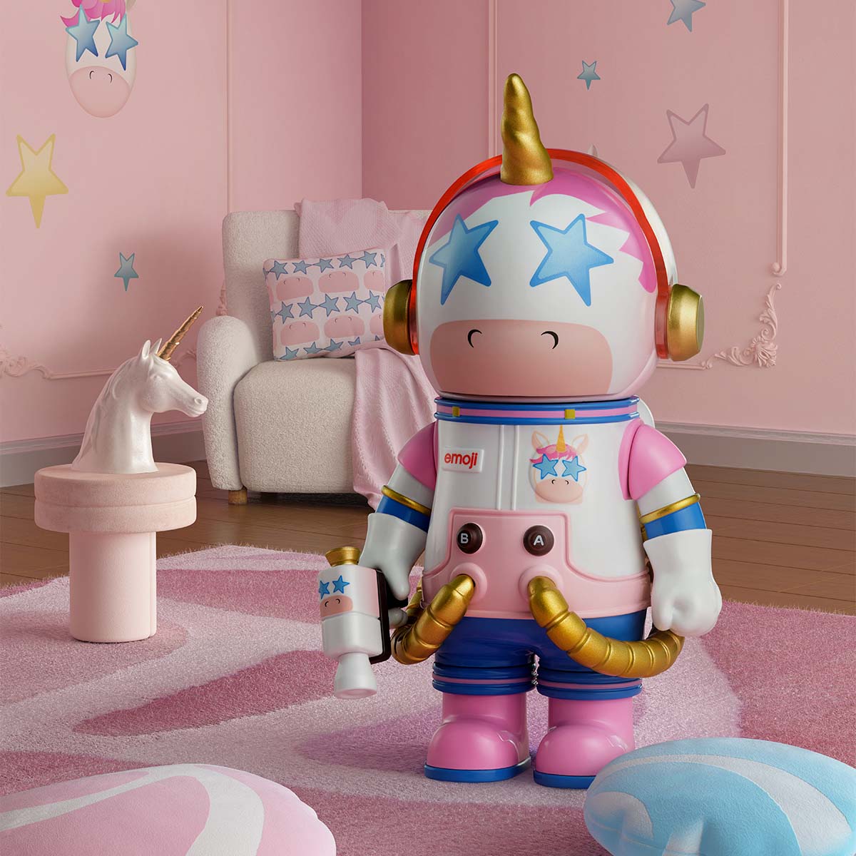 Space Molly x emoji