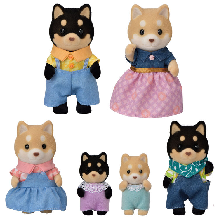 Sylvanian Famillies - Shiba Inu (Set Familia)