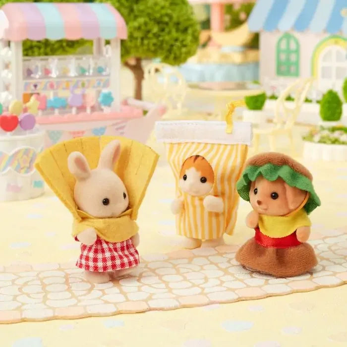 Sylvanian Families - Trío De Hamburguesa (Set Especial) - KatittoLand