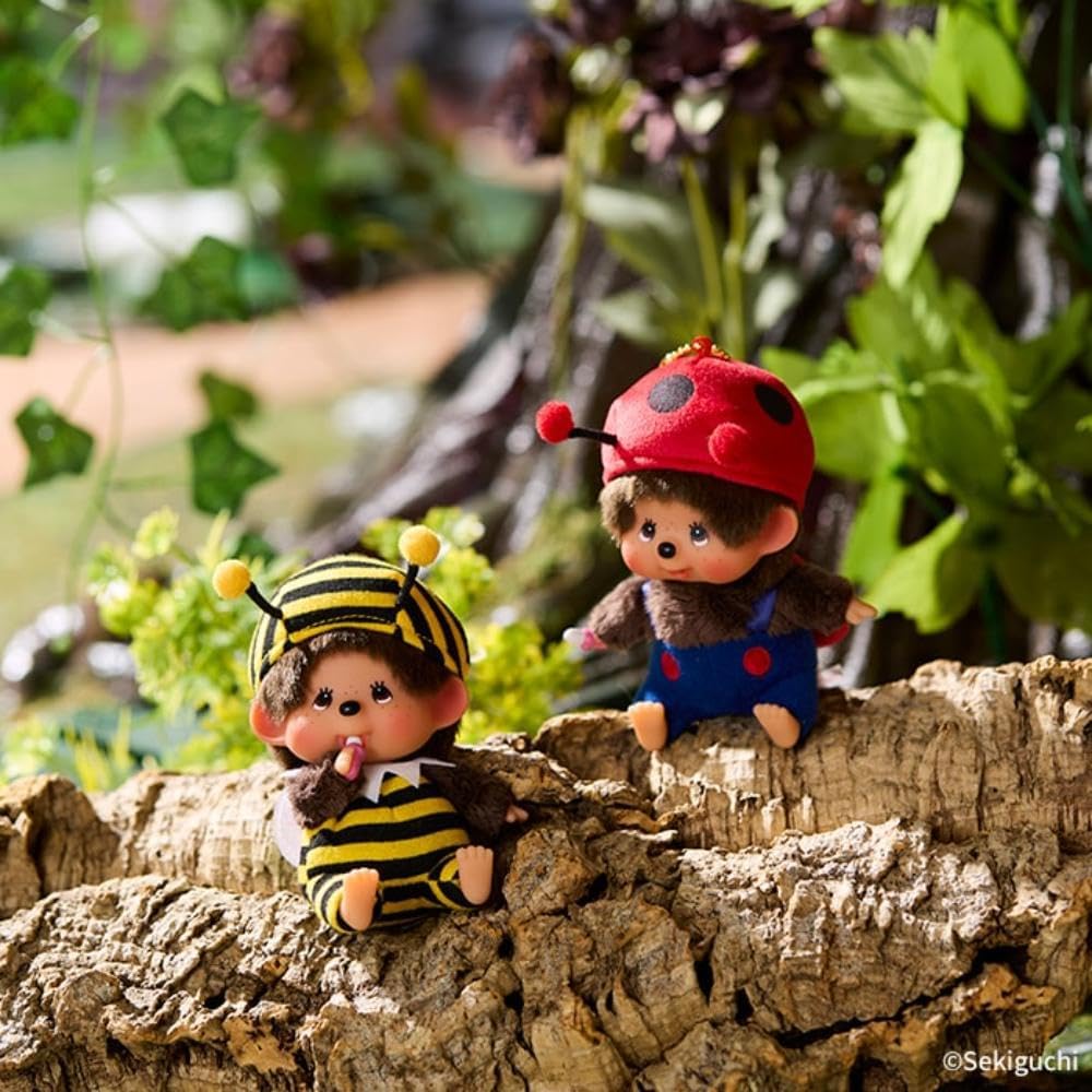 Monchhichi SS : Niño Abeja (Llavero de Peluche)