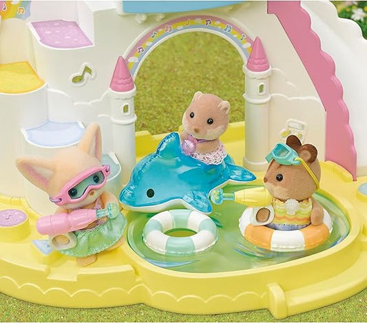 Sylvanian Famillies - Bebés en la Piscinita (Set Especial)