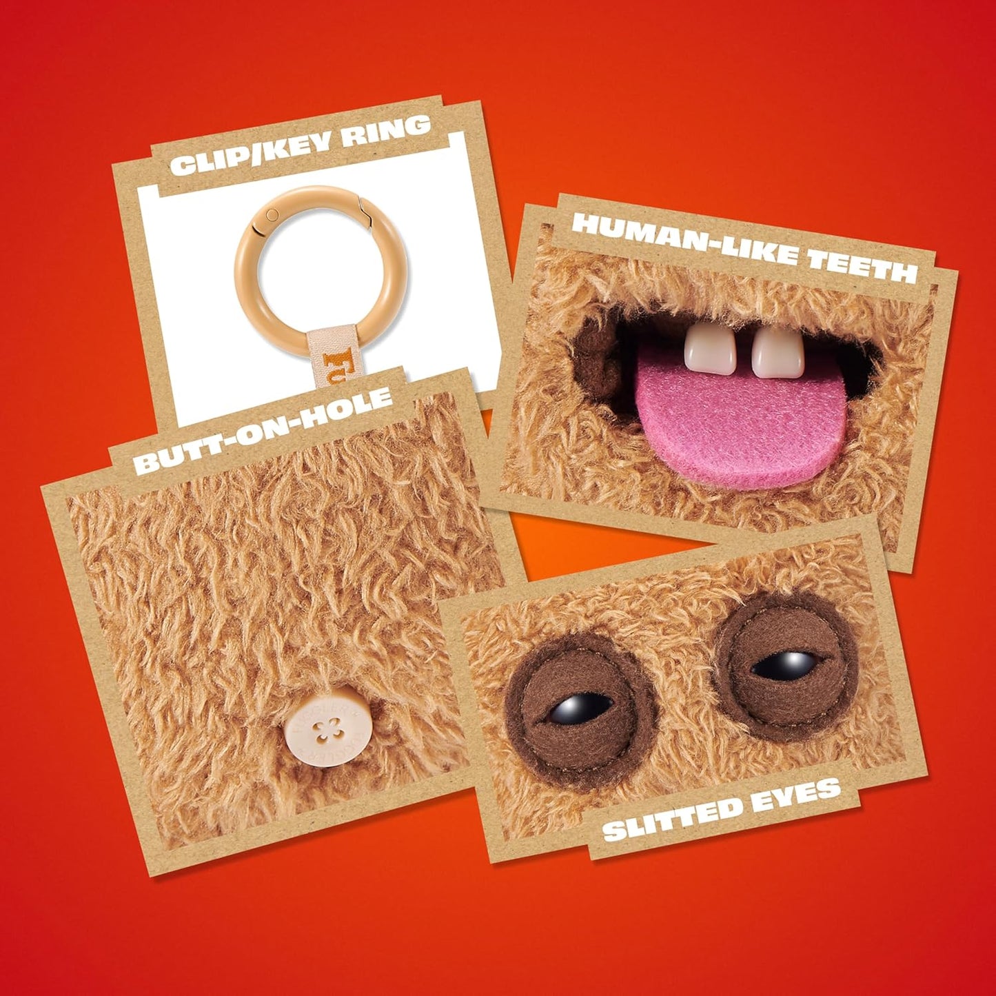 Fuggler Nuggets : 1 Diente (Llavero de Peluche)