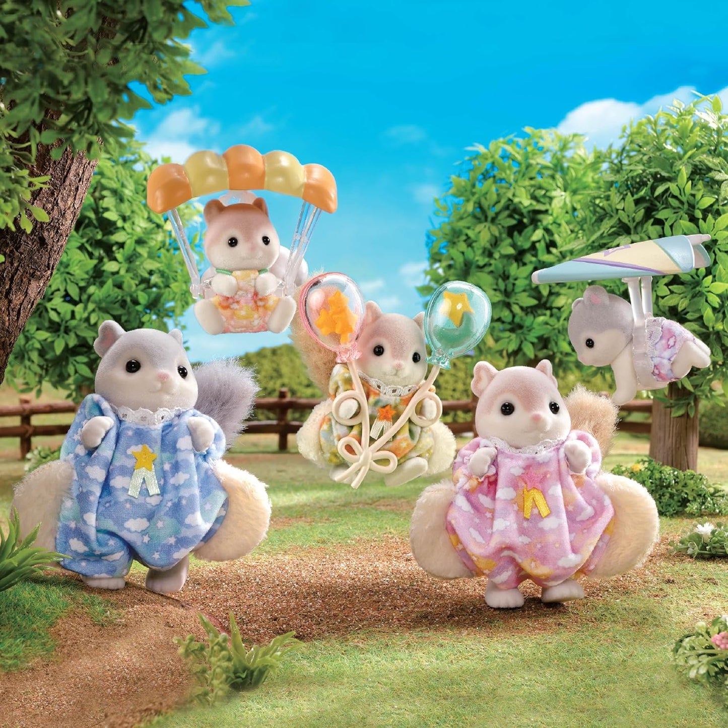 Sylvanian Families Familia : Ardillas (Set Completo)