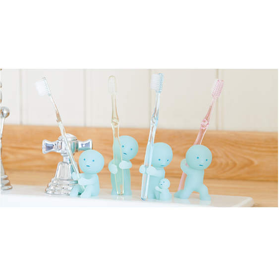 Smiski Toothbrush Stand Abrazando (Sujetador de Cepillo De Dientes)