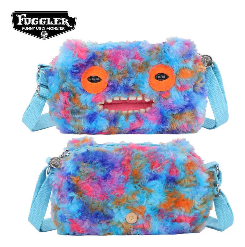 Fuggler Bolsa : Azul Multicolor (Bandolera)