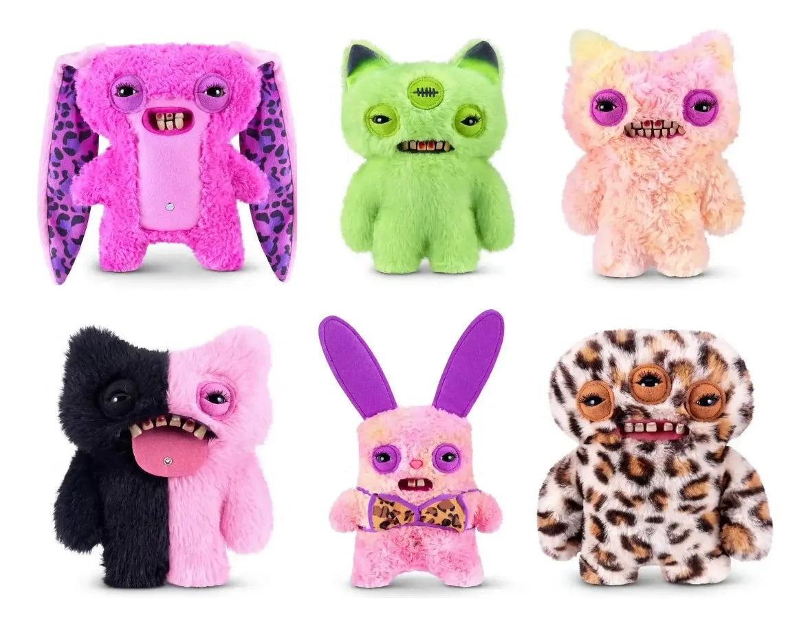 Fuggler Baddies : Animal Print Leopardo (Peluche)