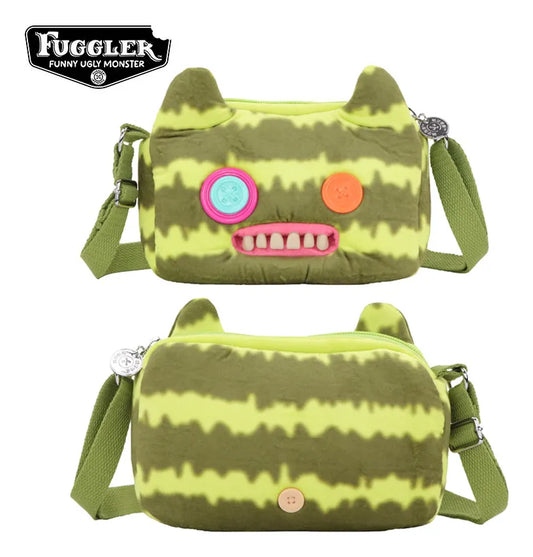 Fuggler Bolsa : Verde Rayada (Bandolera)
