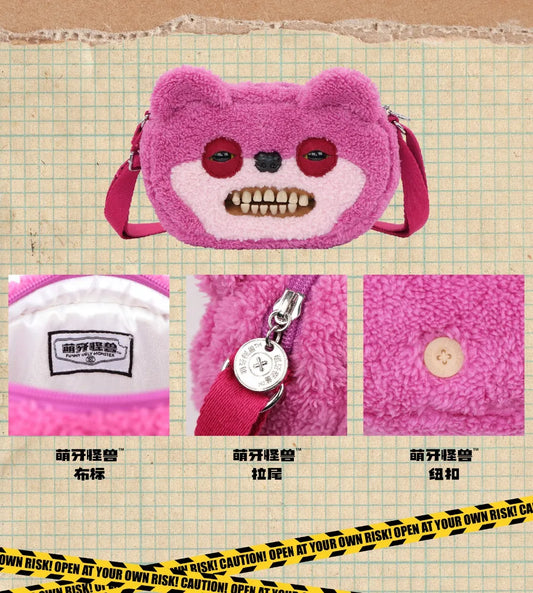 Fuggler Bolsa : Rosa Mapache (Bandolera)