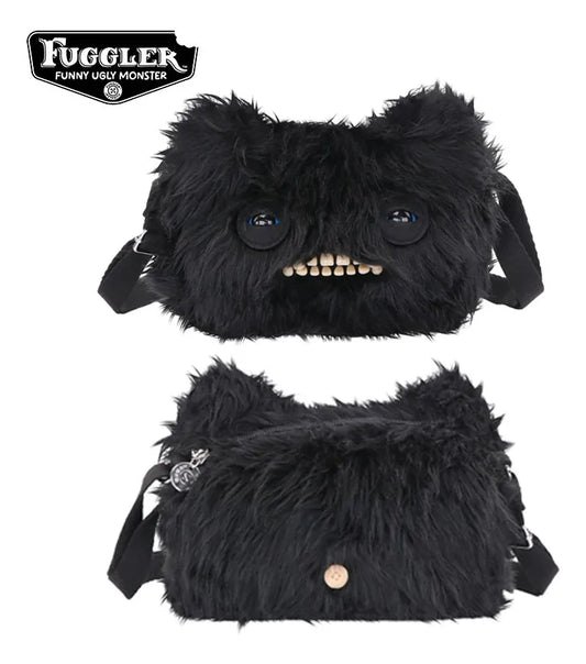 Fuggler Bolsa : Negra Ojos Azules (Bandolera)