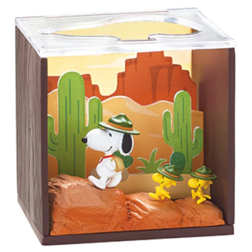 Snoopy Peanuts Scenery Box Rement