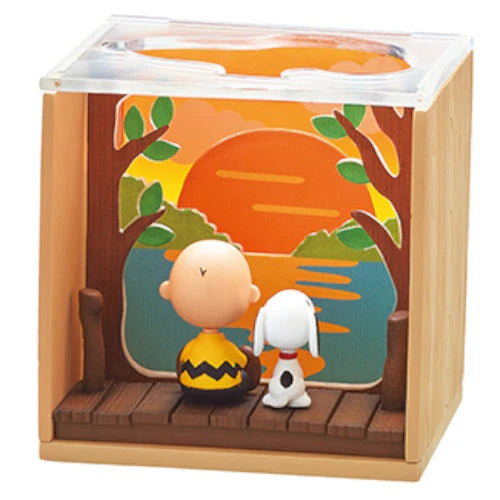 Snoopy Peanuts Scenery Box Rement