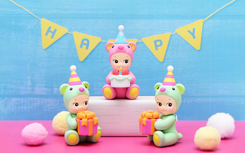 Sonny Angel Oso Cumpleaños Birthday (Caja Sorpresa)