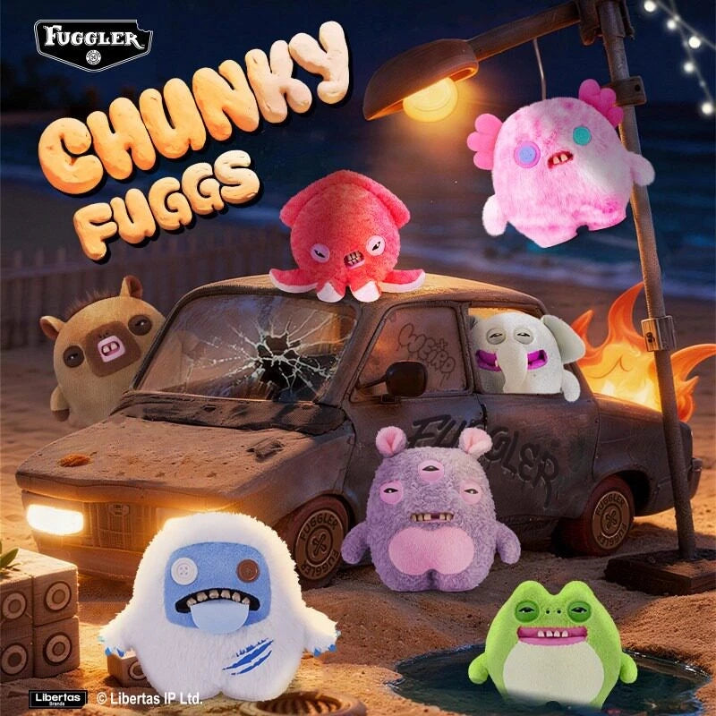 PREVENTA - Fuggler Chunky Fuggs : Rana Verde (Peluche Gigante)