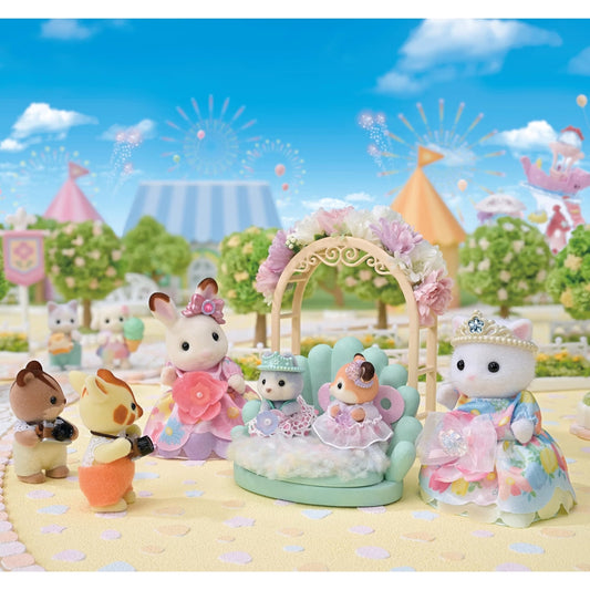 Sylvanian Families Bebés : Princesas de Flores (Set Completo)