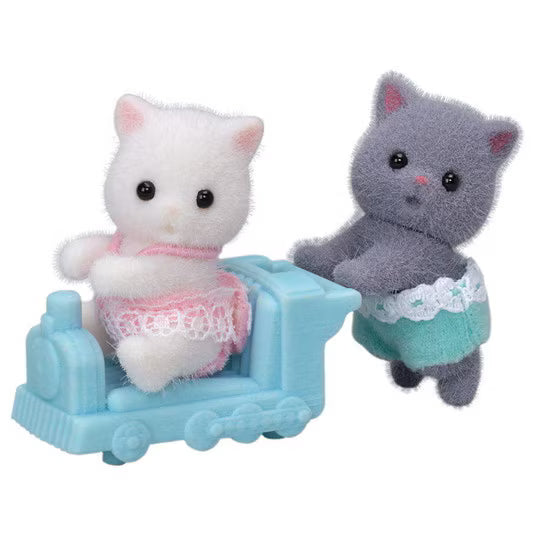 Sylvanian Famillies - Gemelos Gato Persa (Set Especial) - KatittoLand