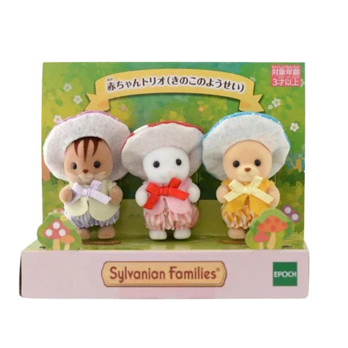 Sylvanian Famillies - Trío De Hongos (Set Especial) - KatittoLand