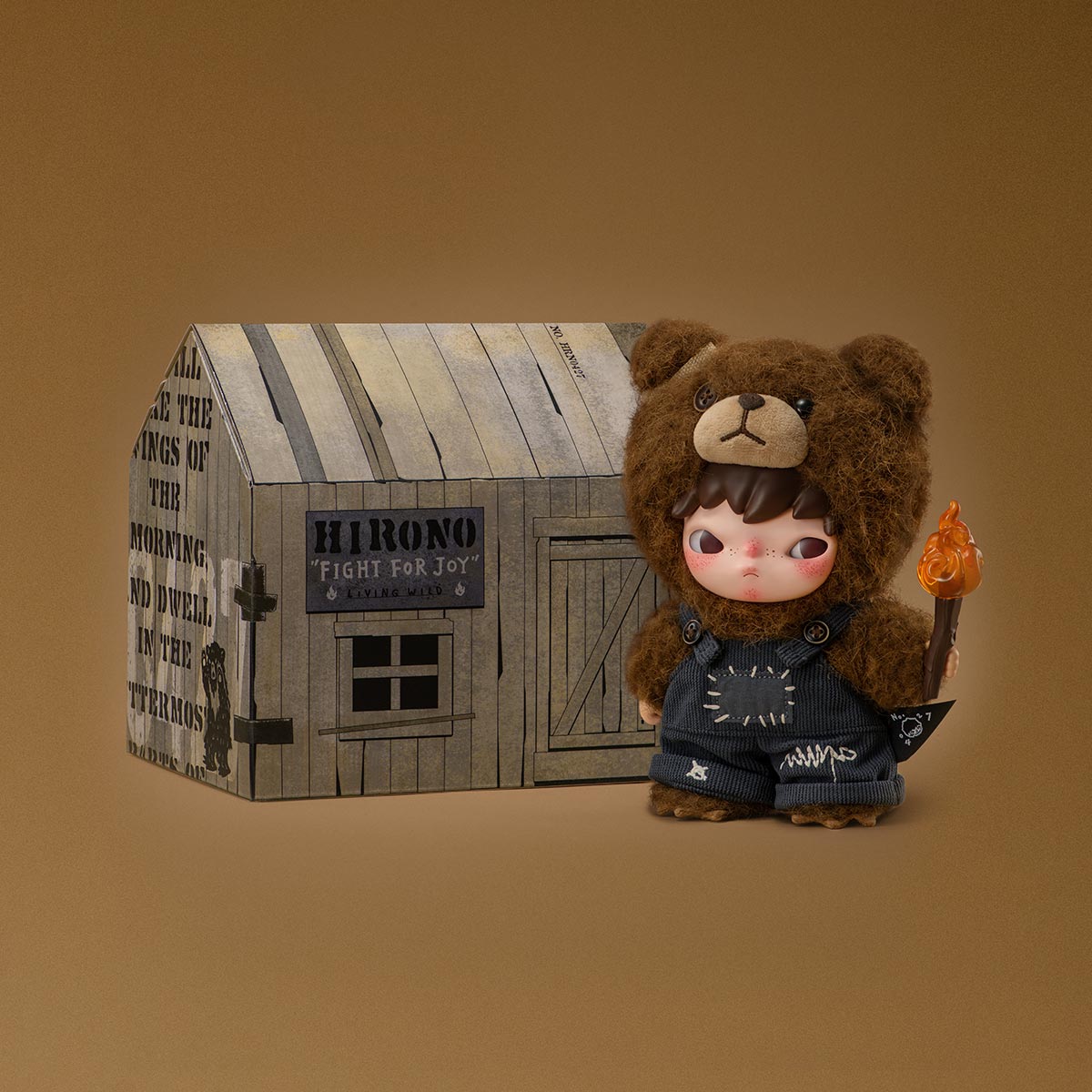 Hirono Living Wild - Llavero de Peluche