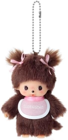Monchhichi Bebichhichi : Niña (Llavero de Peluche)