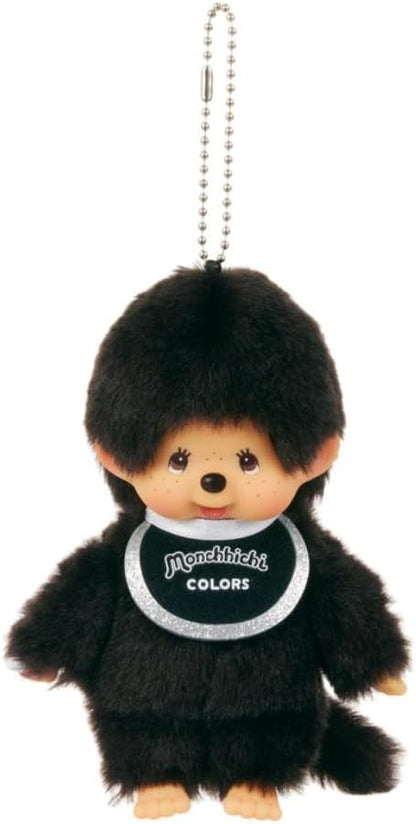 Monchhichi Colors : Negro (Llavero de Peluche)