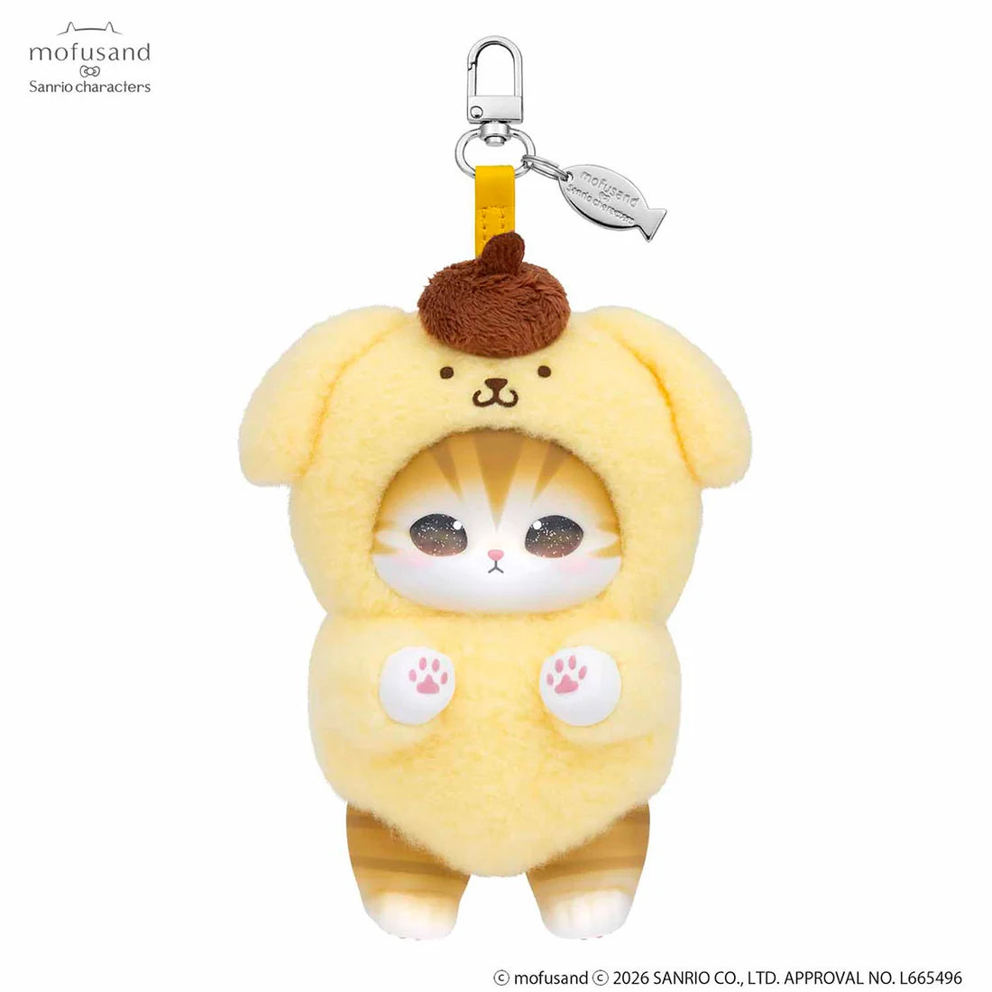 Mofusand x Sanrio : Caja Sorpresa (Llavero de Peluche)