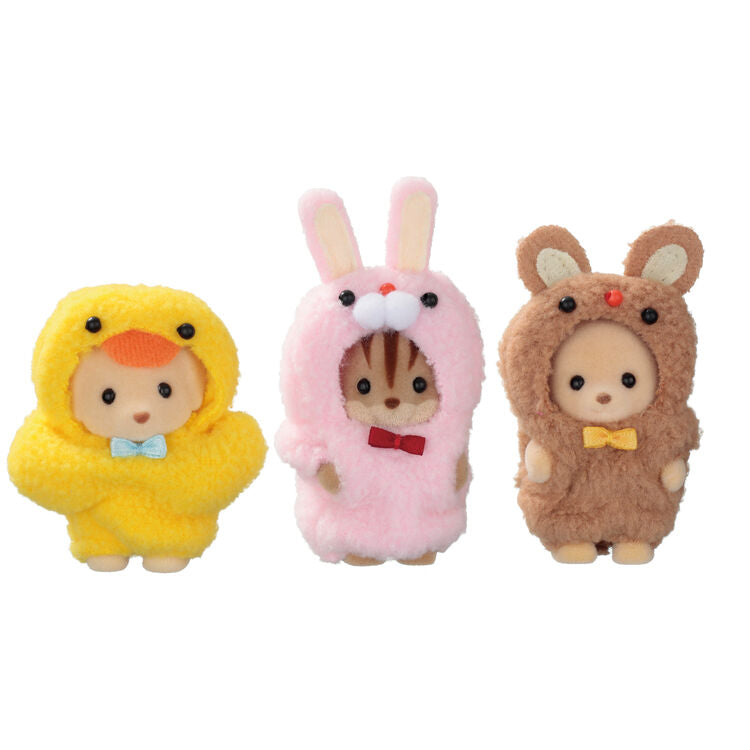 Sylvanian Families Bebés : Trío Botargas (Set Completo)