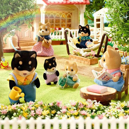Sylvanian Famillies - Shiba Inu (Set Familia)