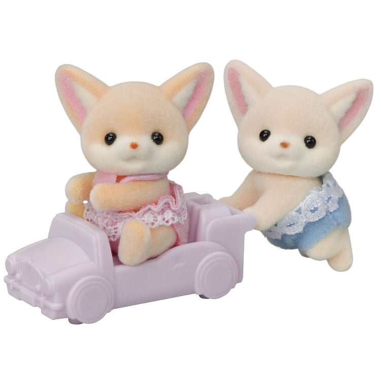 Sylvanian Families Gemelos : Zorros Fennec (Set Completo)