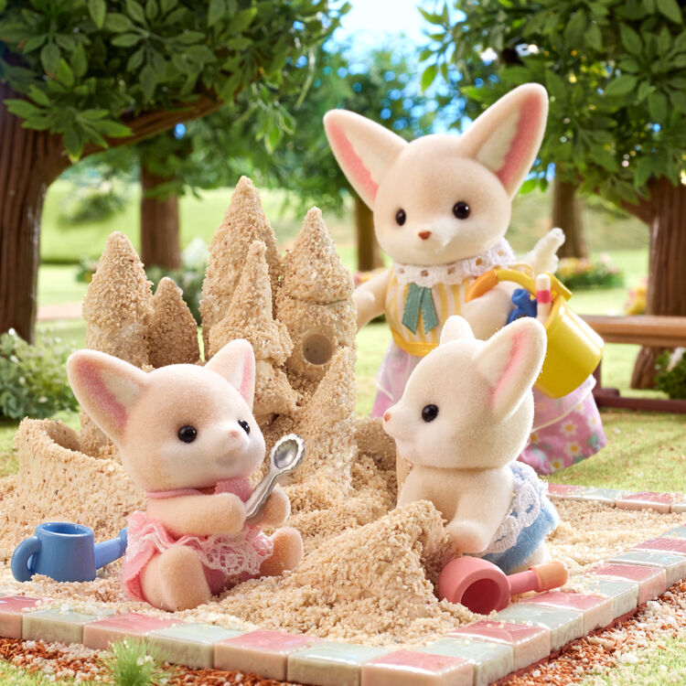 Sylvanian Families Gemelos : Zorros Fennec (Set Completo)