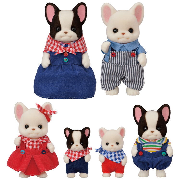 Sylvanian Famillies - Bulldog Francés (Set Familia)