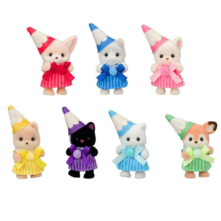 Sylvanian Famillies - Bebés Lapices De Colores (Set Especial)