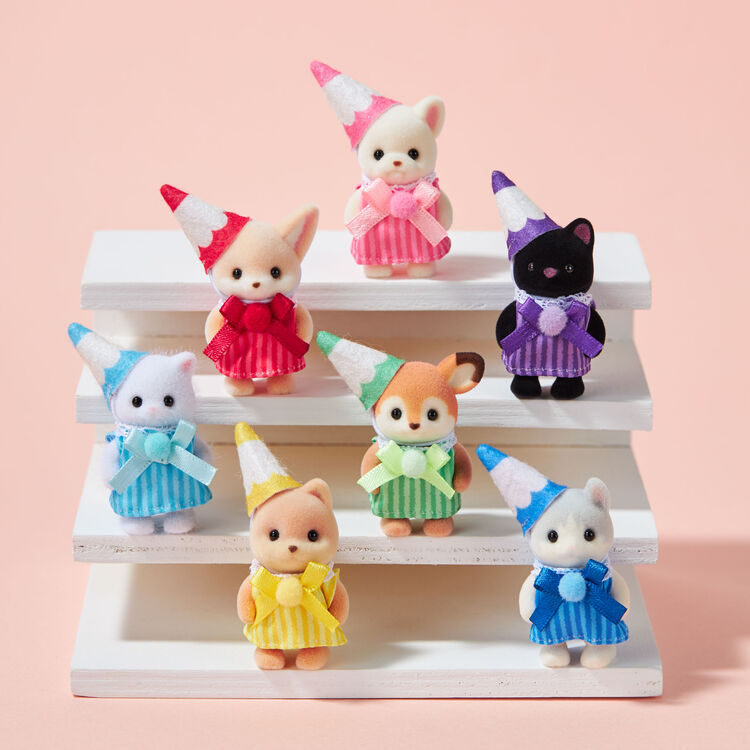 Sylvanian Famillies - Bebés Lapices De Colores (Set Especial)