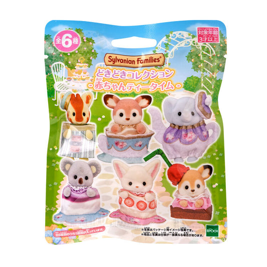 Sylvanian Famillies - Hora del té (Caja Sobre Sorpresa)