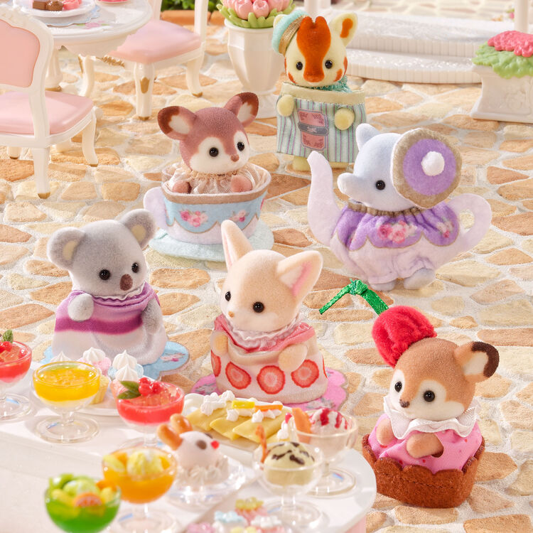 Sylvanian Famillies - Hora del té (Caja Sobre Sorpresa)
