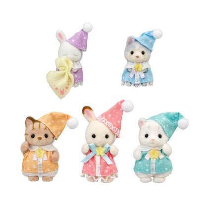 Sylvanian Families Bebés : Fiesta de Pijamas (Set Completo)