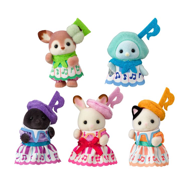 Sylvanian Families Bebés : Notas Musicales (Set Completo)
