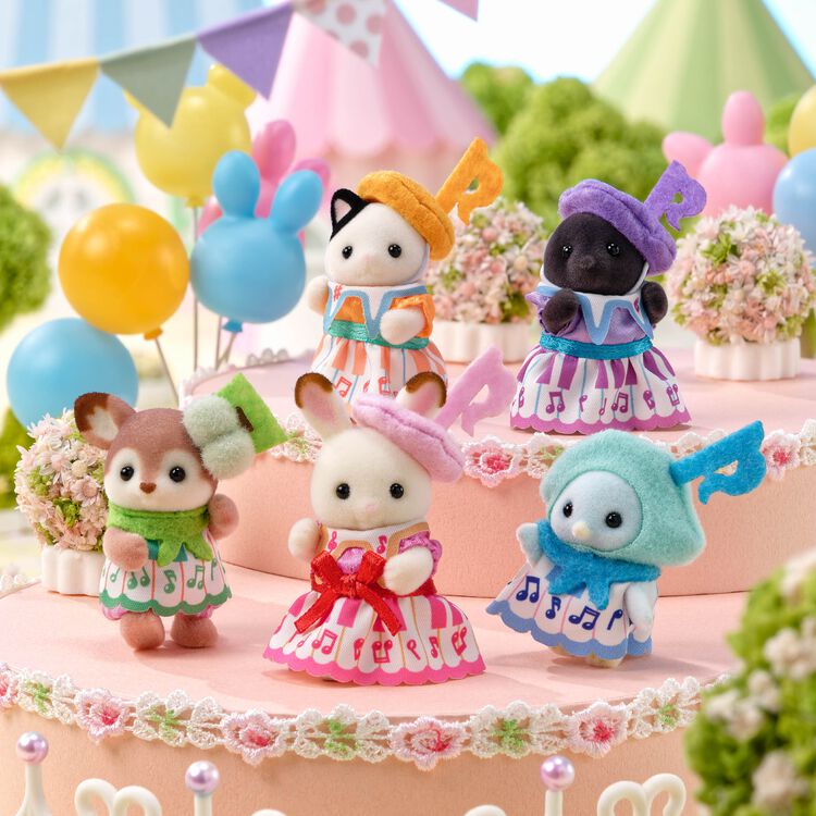 Sylvanian Families Bebés : Notas Musicales (Set Completo)