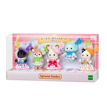 Sylvanian Families Bebés : Notas Musicales (Set Completo)