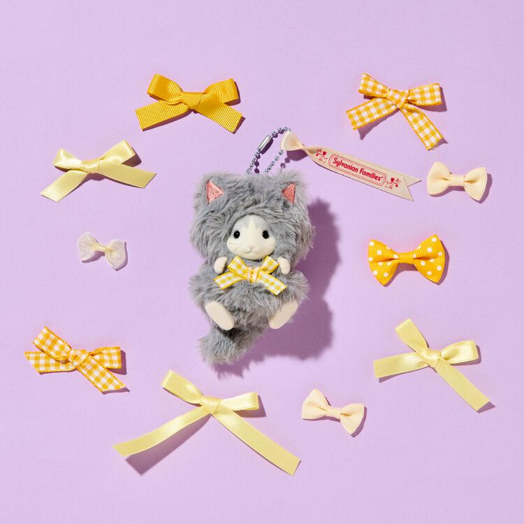 Sylvanian Families Llavero : Gato de Orejas Caídas