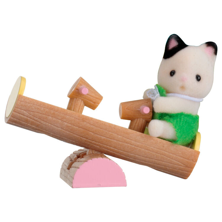 Sylvanian Families Transportadora : Gato Tuxedo