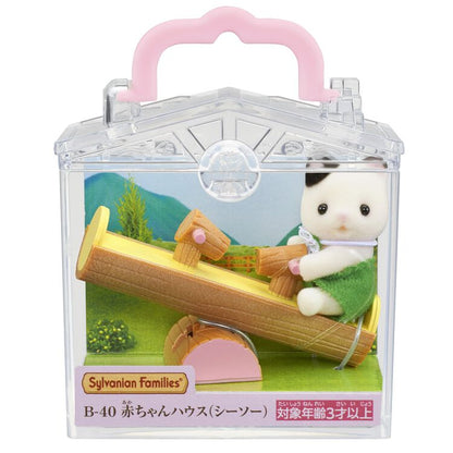 Sylvanian Families Transportadora : Gato Tuxedo
