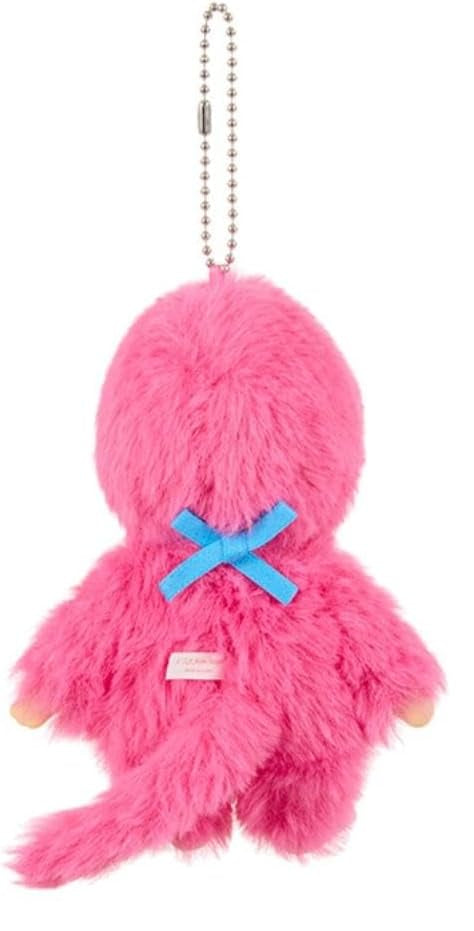 Monchhichi Colors : Rosa Fuerte (Llavero de Peluche)