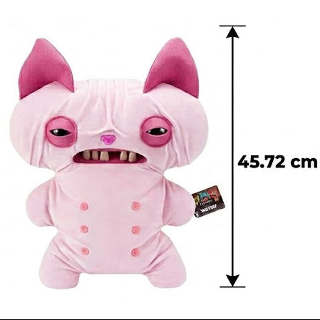 Fuggler Alley Cats : Gato Rosa Pelón (Peluche Gigante)