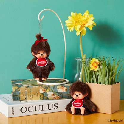 Monchhichi : Niña (Llavero de Peluche)