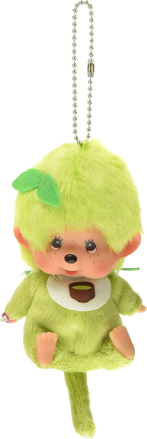 Monchhichi SS : Niño Matcha (Llavero de Peluche)