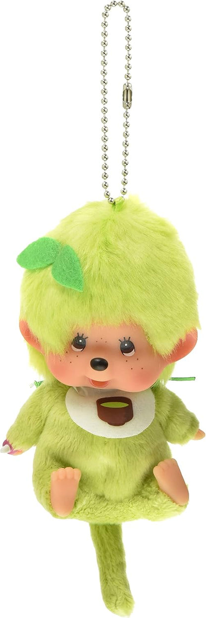 Monchhichi SS : Niño Matcha (Llavero de Peluche)