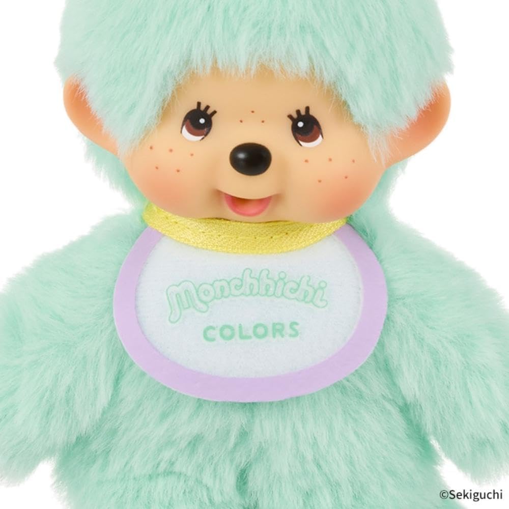 Monchhichi Colors : Verde Menta (Llavero de Peluche)