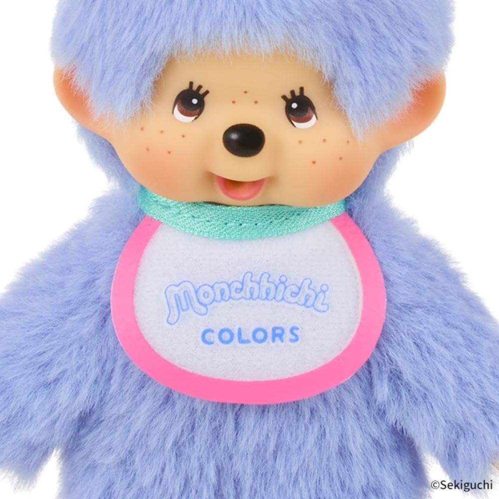 Monchhichi Colors : Azul (Llavero de Peluche)