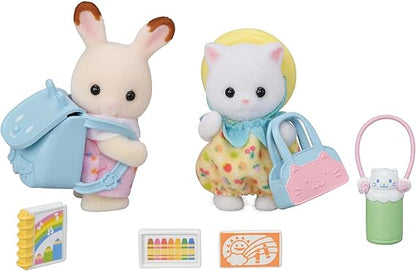 Sylvanian Famillies - Bebés Camino a la Escuela (Set Especial)