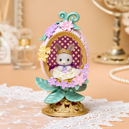 Sylvanian Families : Conejo Gris Huevo (Set Completo)