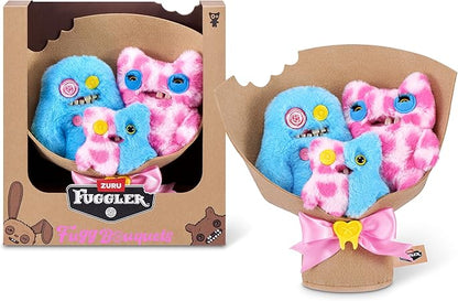 Fuggler Bouquets : Ramo Azul Rosa (Peluche)